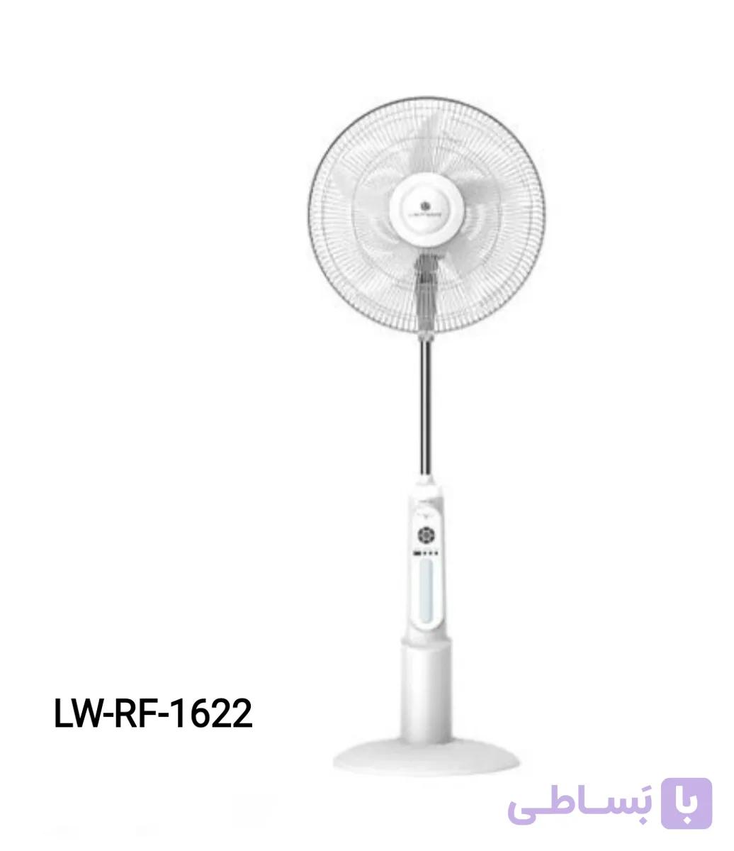 پنکه ایستاده شارژی لایت ویو مدل LW-RF-1622