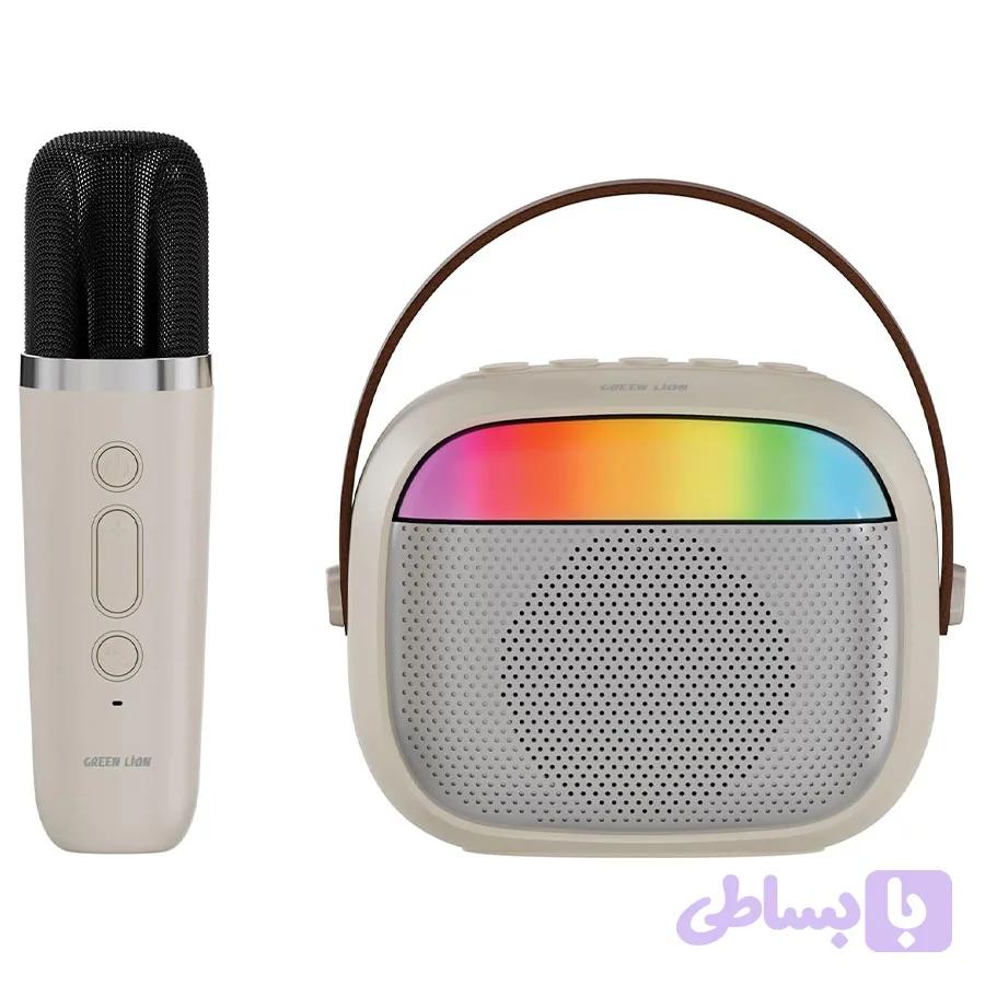 اسپیکر بلوتوث کارائوکه گرین لاین Green Lion Melody Mini Karaoke Speaker — تصویر 1