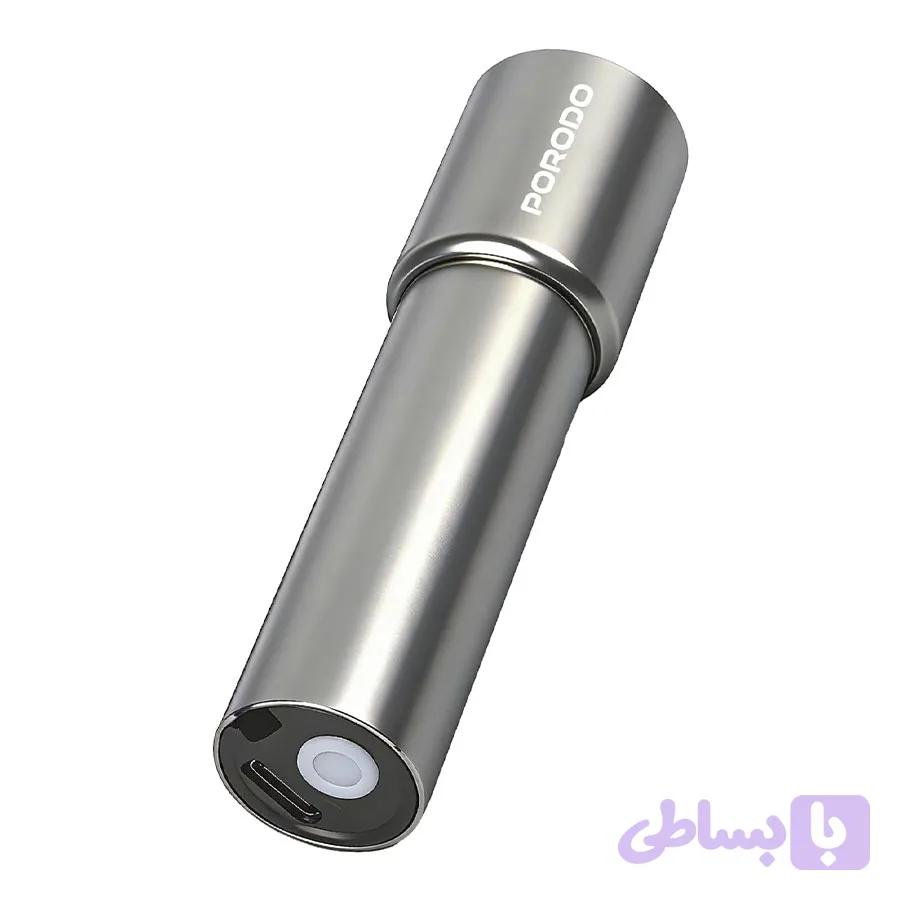 مینی چراغ قوه شارژی پرودو Porodo Sol Lite Mini Portable Torch Light PD521SL — تصویر 1
