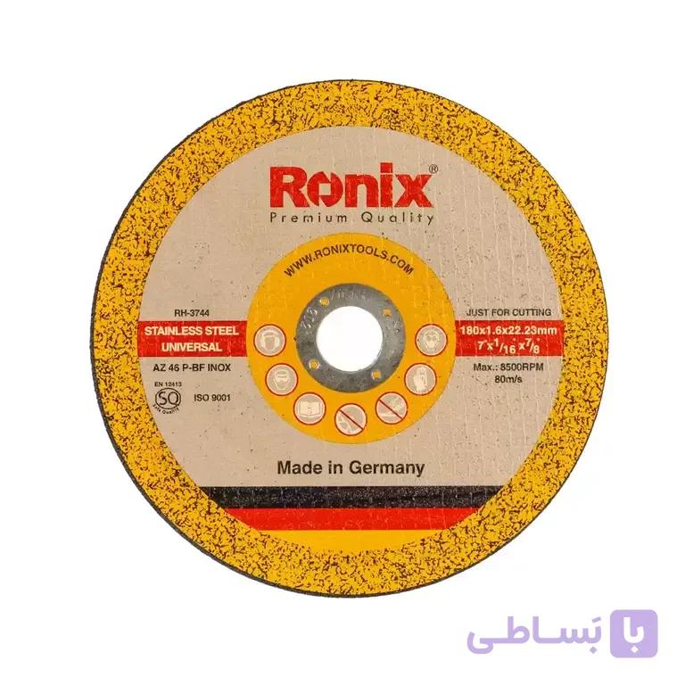 سنگ برش استیل 180 میلی متری آلمانی رونیکس مدل RH-3744