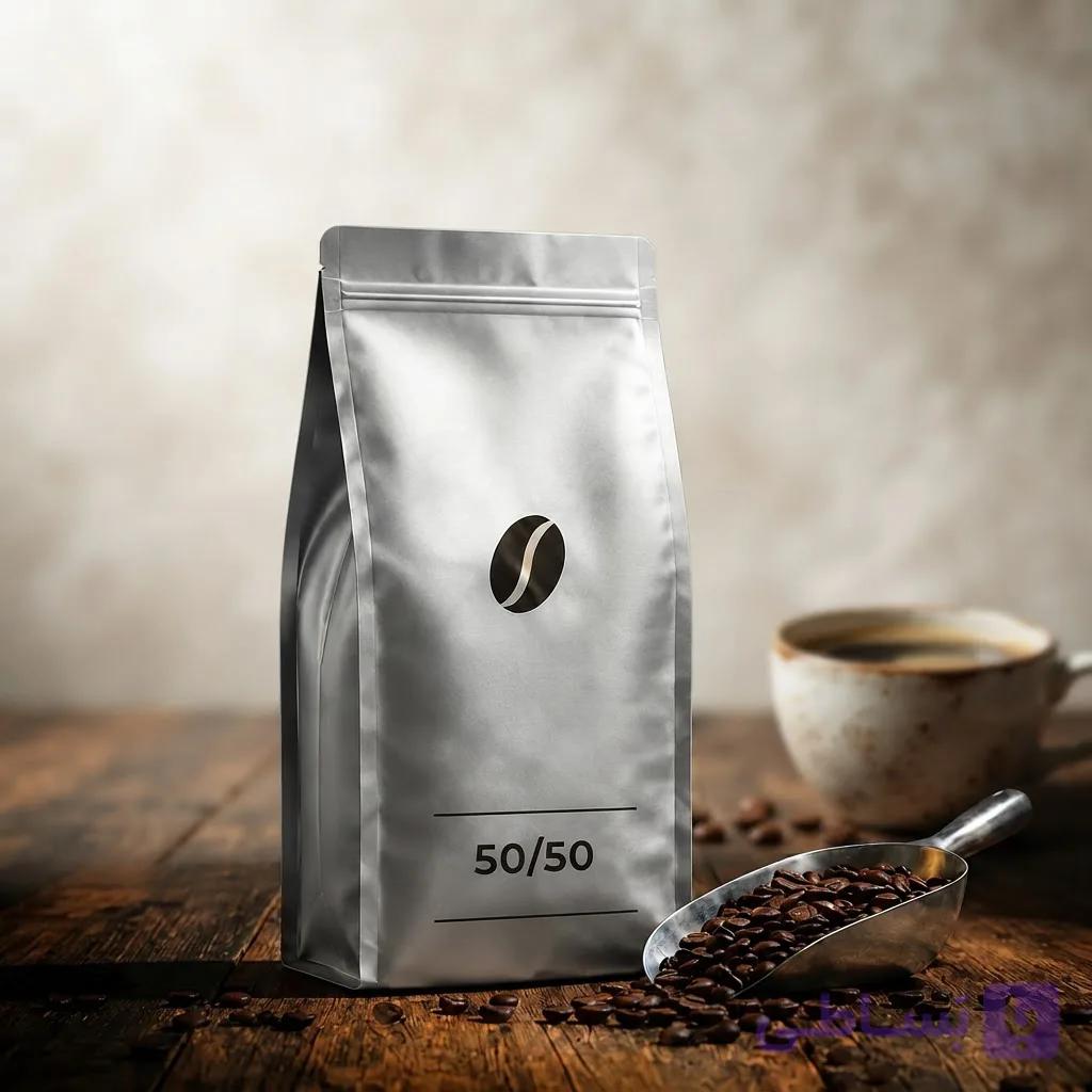 قهوه 50 روبوستا 50 عربیکا اتیوپی