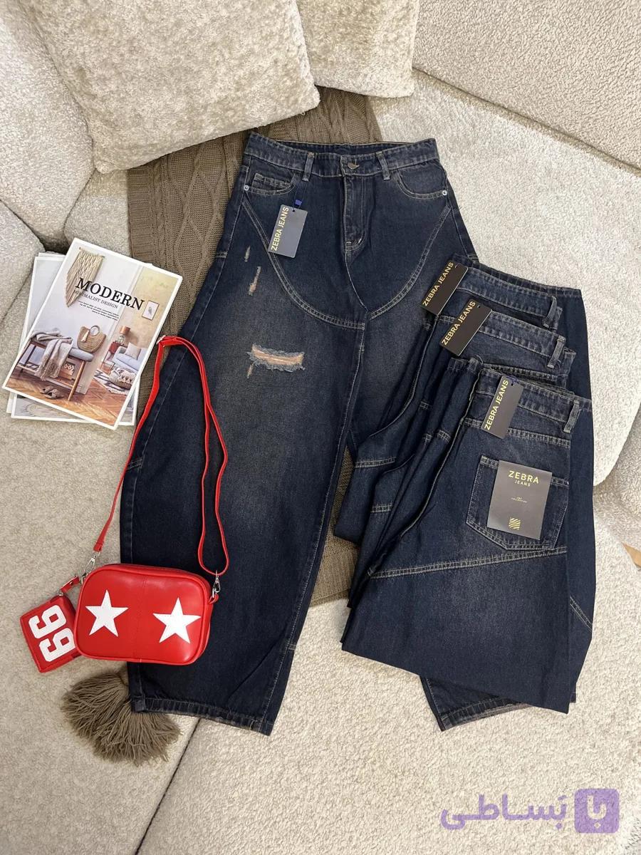 شلوار جین بالونی ترک زبرا Zebra Turkish Balloon Denim Jeans — تصویر 1