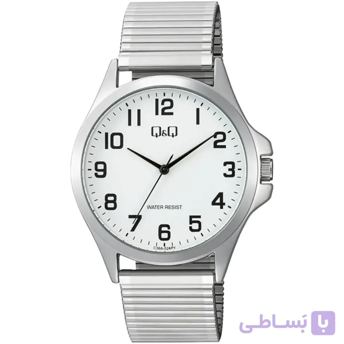 ست ساعت مچی کیو اند کیو مدل C36A-024PY & C73A-023PY