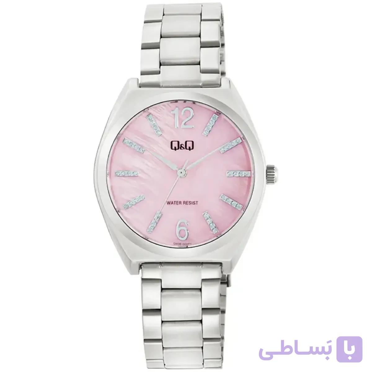 ساعت مچی زنانه کیو اند کیو مدل Q90B-002PY