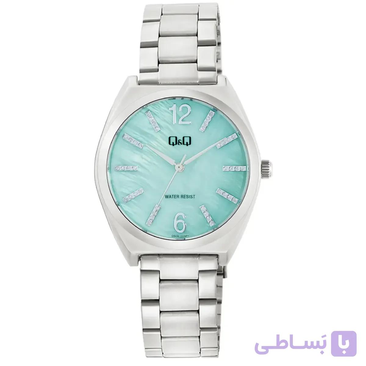 ساعت مچی زنانه کیو اند کیو مدل Q90B-003PY