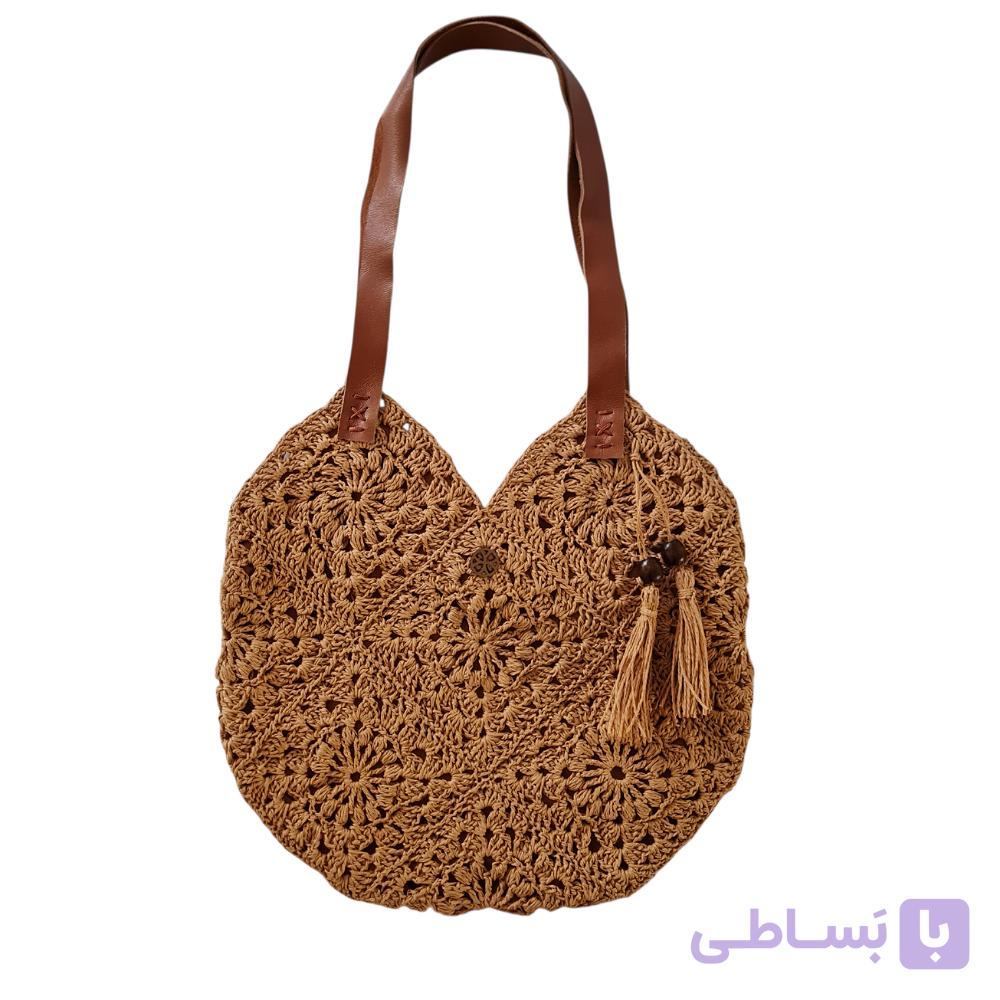 کیف حصیری گیسو — تصویر 1
