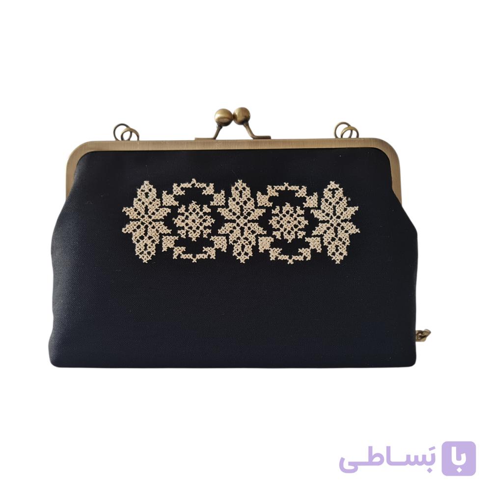 کیف دهانه فلزی نیکا — تصویر 1