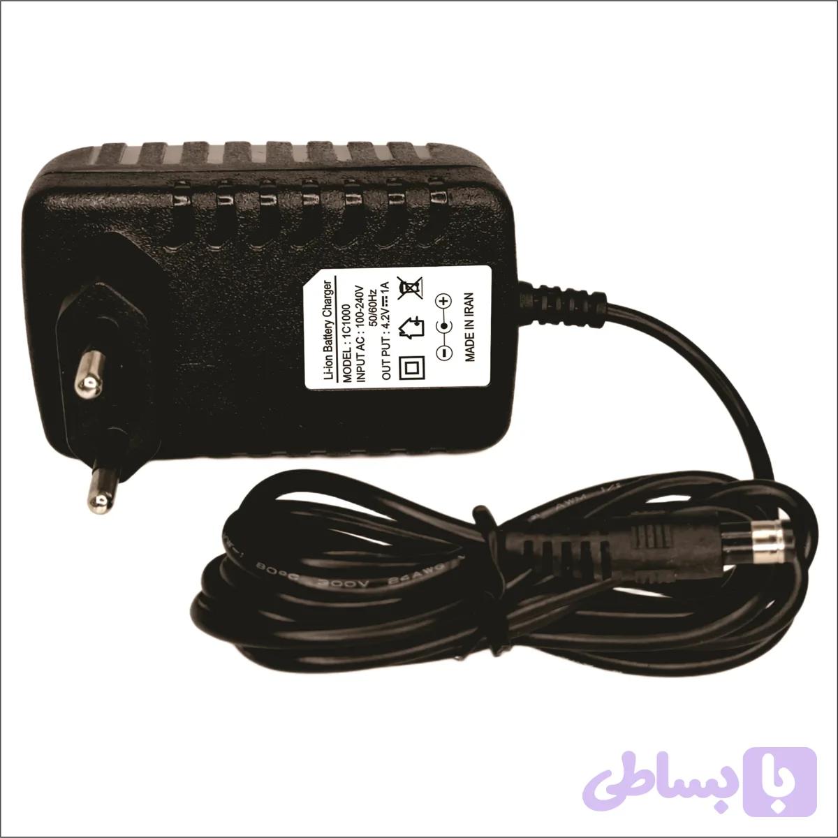 شارژر باتری لیتیومی 4.2 ولت 1 آمپر مدل 1Cell-DIPOLE