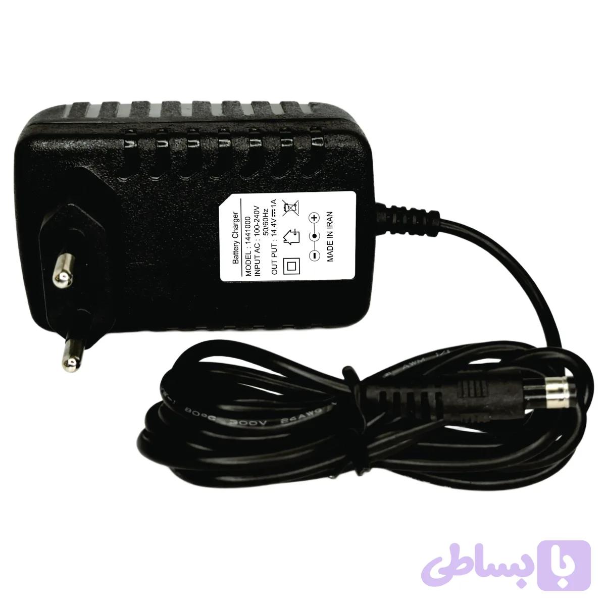 شارژر باتری 12 ولت سیلد اسید و متال هالید / 14.4V-1A -DIPOLE