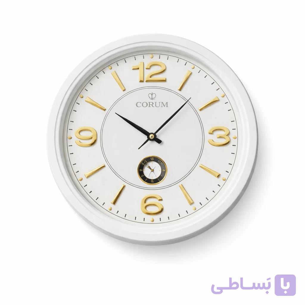 ساعت دیواری کروم