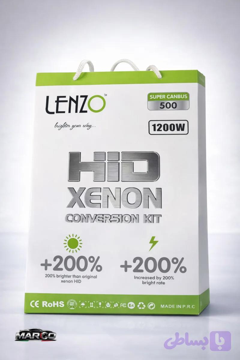 کیت زنون خودرو (HID Xenon kit) 1200W lenzo