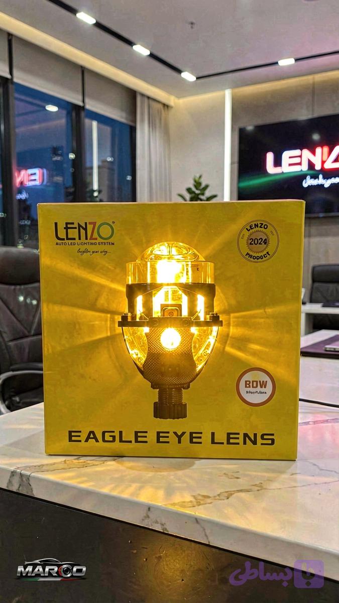 لنز برند لنزو مدل LE003 سه رنگ Bi-LED