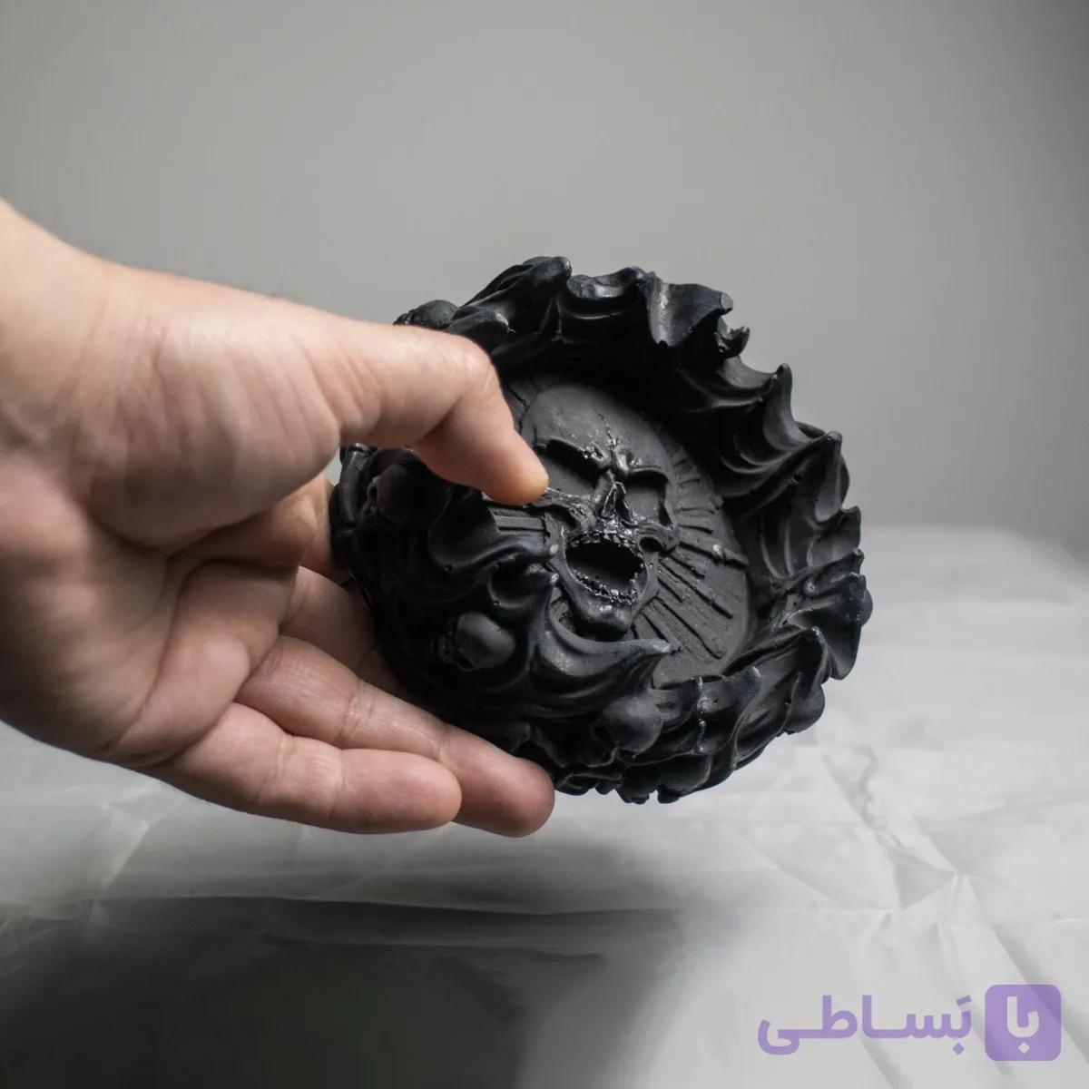 زیرسیگاری طرح اسکلتی — تصویر 1