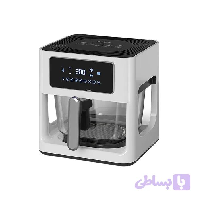 سرخ کن هواپز پرودو مدل Porodo Lifestyle 5 L Capacity Full Glass Pot Air Fryer