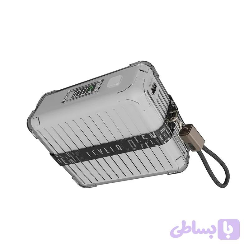 پاوربانک 10000 میلی آمپر لِولو مدل LEVELO AERION LVL-AERION-10K