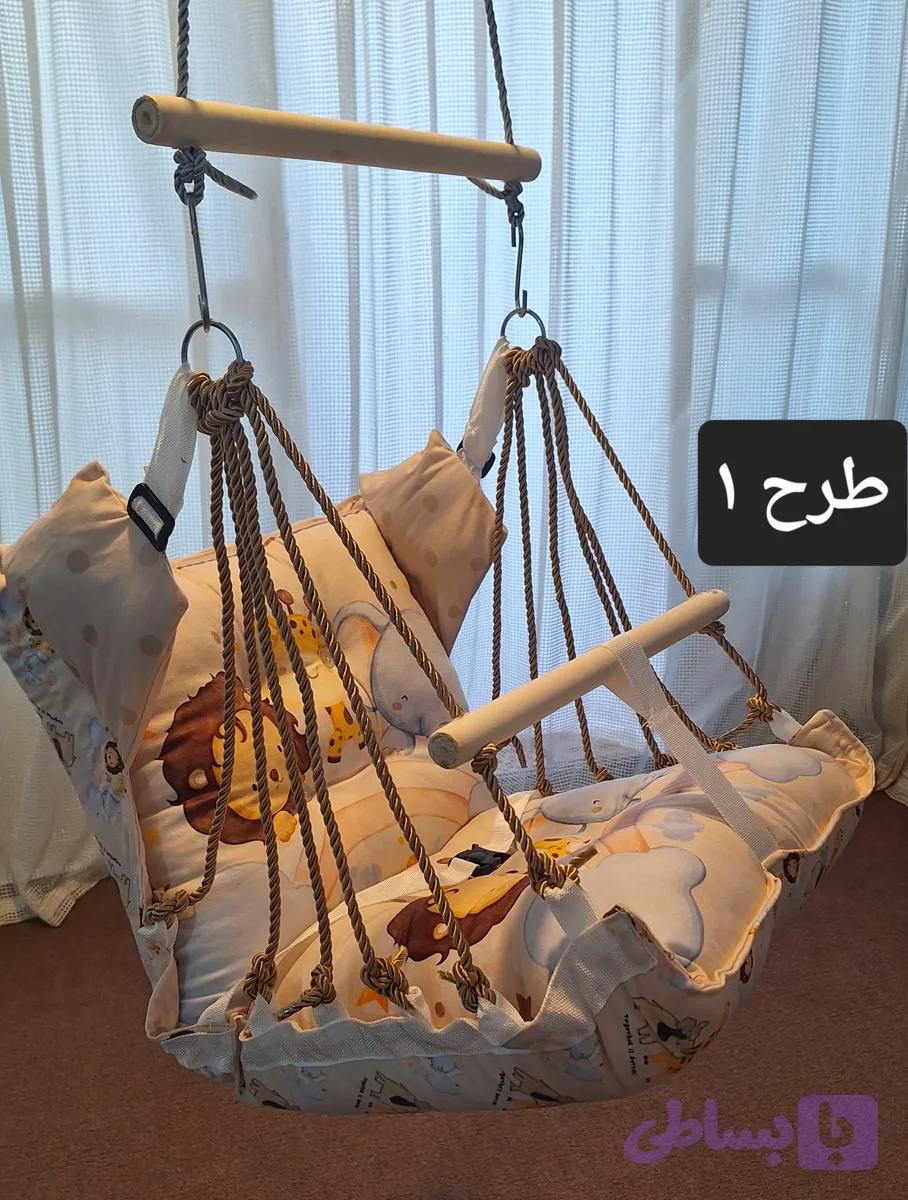 تاب ریلکسی کودک 12طناب دورو مخمل فول الیاف