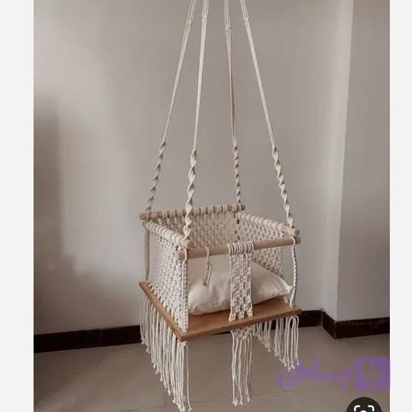 تاب مکرومه کودک باچوب روس