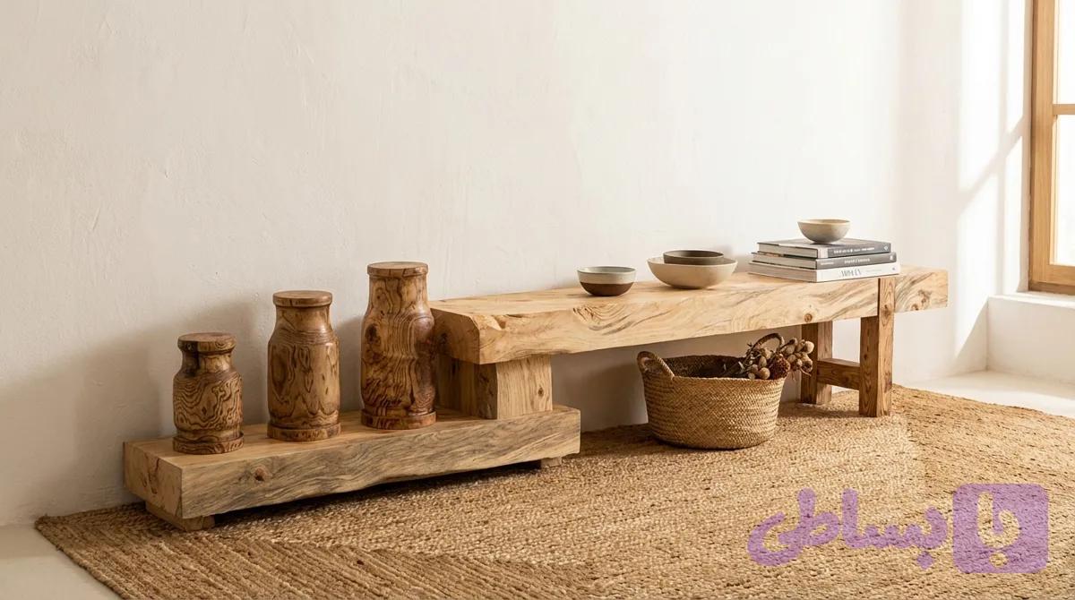 میز تلویزیون روستیک 10 — تصویر 1