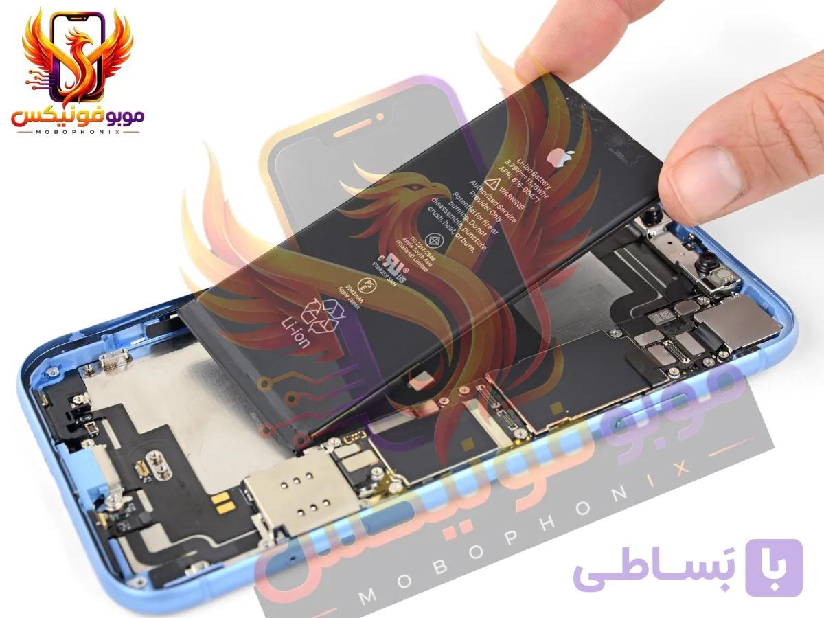 باتری آیفون iphone 16 Promax اورجینال گارانتی یکساله (حتی بادکردگی) ارسال سریع از موبوفونیکس