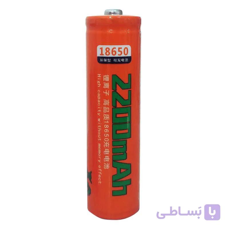باتری لیتیومی شارژی Small Sun 18650 2200mAh — تصویر 1