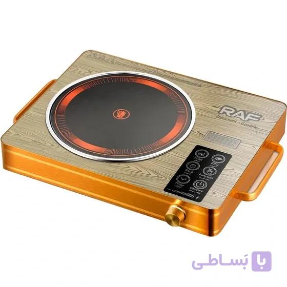 اجاق برقی راف مدل R8027 تک شعله با صفحه شیشه ای — تصویر 1