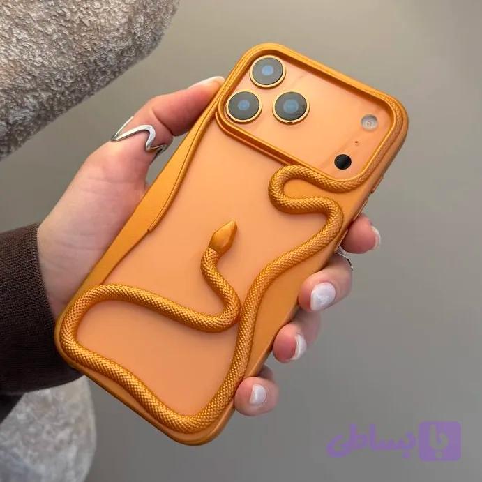 قاب 17pro snake orange