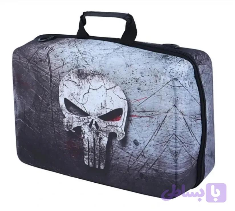 کیف حمل Deadskull PS5 پرو و فت آبی — تصویر 1