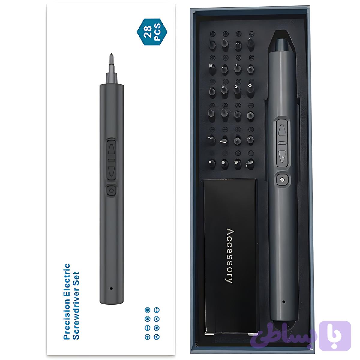 پیچ گوشتی شارژی PRECISION مدل ۲۸ تکه