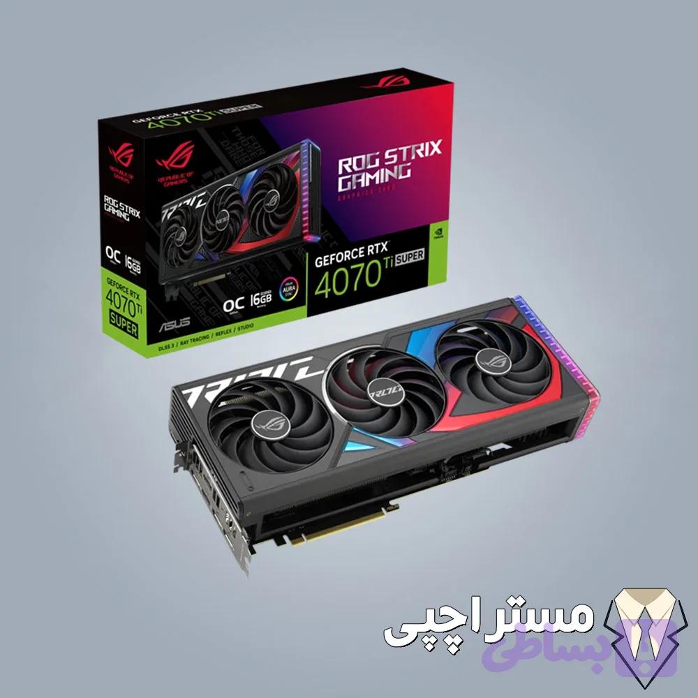 کارت گرافیک Nvidia geforce rtx 4070 ti super 16gb
