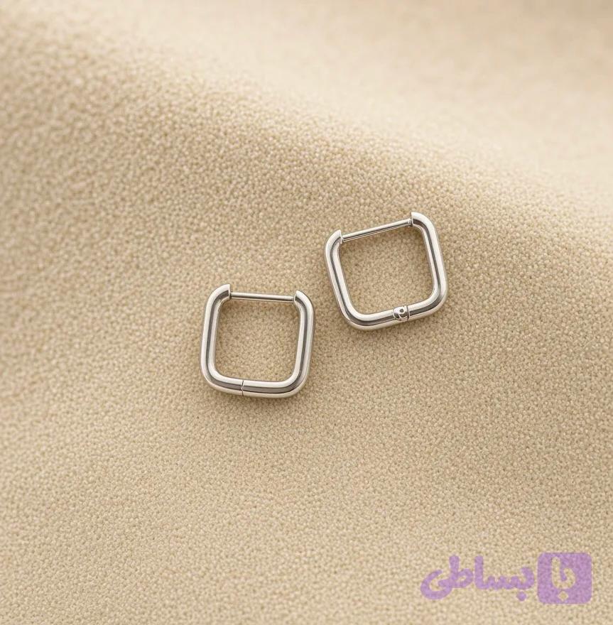 گوشواره مربع