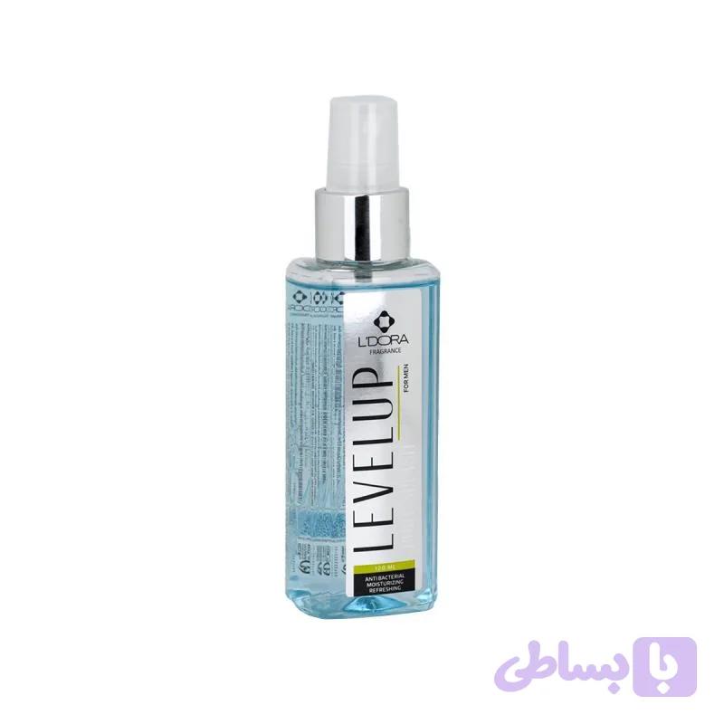 اسپری ( بادی اسپلش ) خوشبوکننده بدن مردانه مدل لول آپ 120 میلی لیتر LEVEL UP BODY SPLASH FOR MEN — تصویر 1