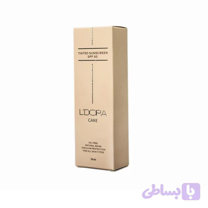 کرم ضدآفتاب رنگی اس پی اف 50 میلی لیتر TINTED SUNSCREEN SPF50 — تصویر 1