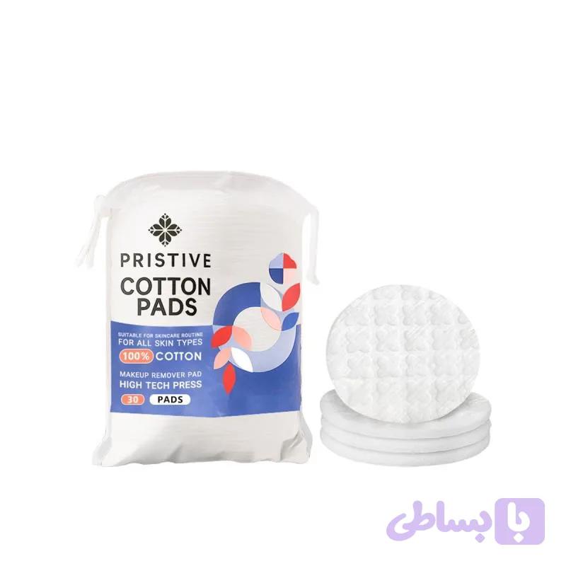 پد آرایش پاک کن 30 عددی COTTON PADS — تصویر 1
