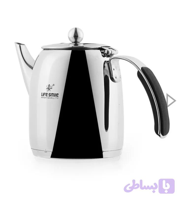 کتری استیل لایف اسمایل مدل TK1-3 ظرفیت ۱ لیتر — تصویر 1