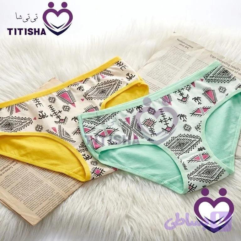 شورت زنانه طرح سرخ پوستی 2XL زرشکی نهال