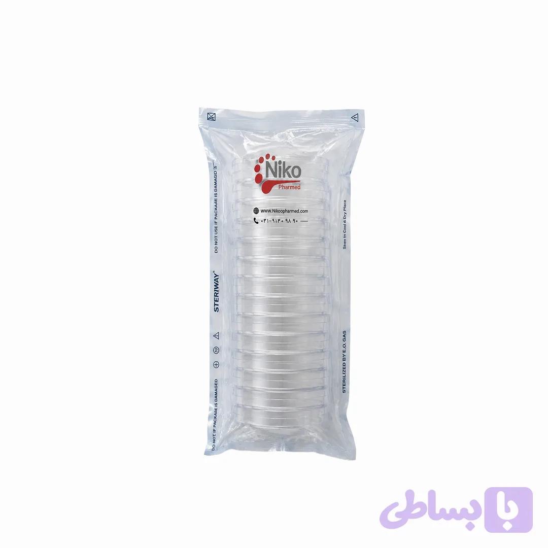 پلیت یکبار مصرف استریل 8 سانت(پتری دیش) نیکو — تصویر 1