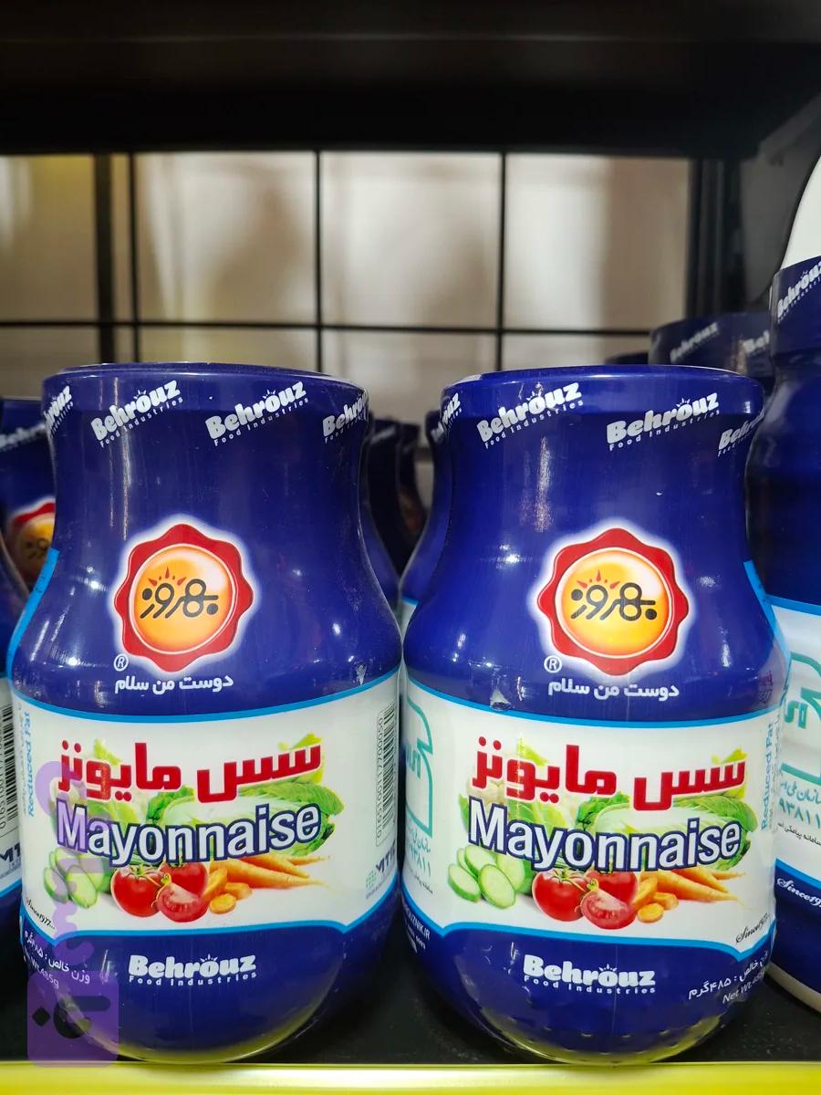 سس مایونز 485 گرم بهروز