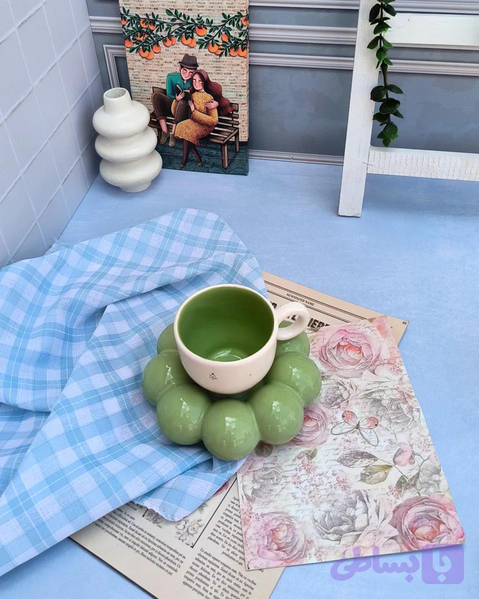 ست چای خوری سرامیکی مدل مرواریدی