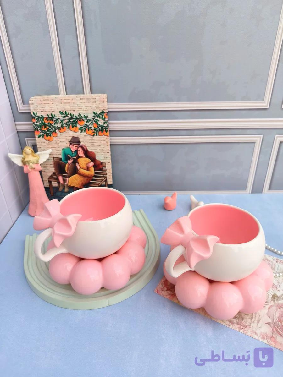 ست چای خوری سرامیکی  مدل مرواریدی