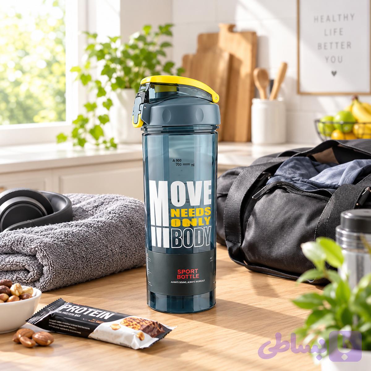 شیکر ورزشی 800 میلی‌لیتر مدل move — تصویر 1
