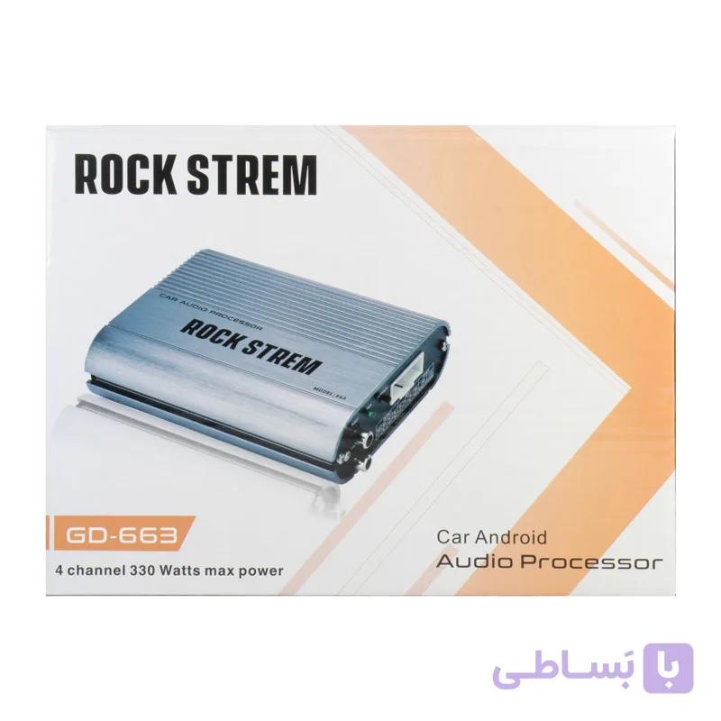 آمپلی فایر مانیتور آندروید 4 کانال 330 وات راک استریم Rock Stream مدل 663 — تصویر 1