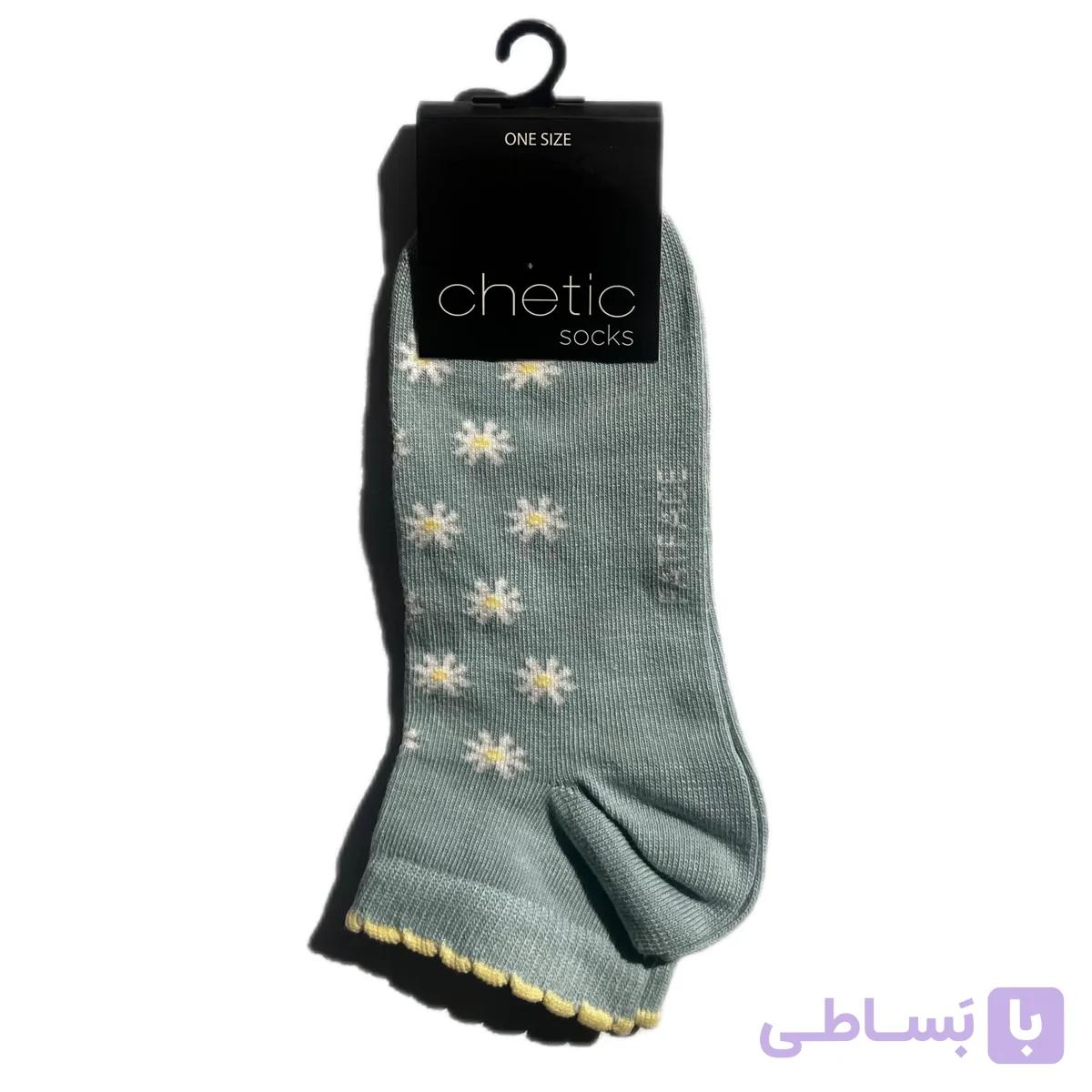 جوراب نخی مچی زنانه طرح سگ برند چتیک