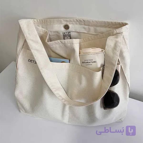 کیف زنانه کتان گَت — تصویر 1