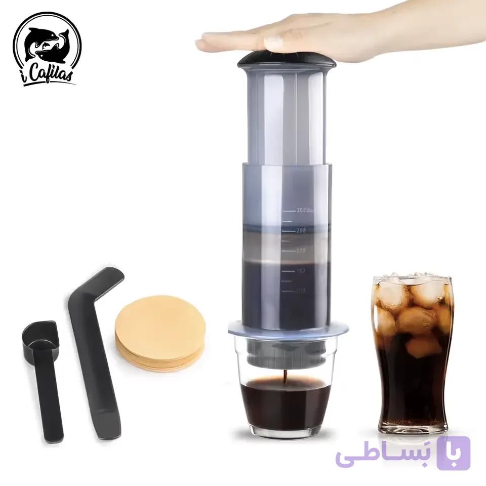 دستگاه قهوه‌ساز ایروپرس پرتابل (Aeropress)