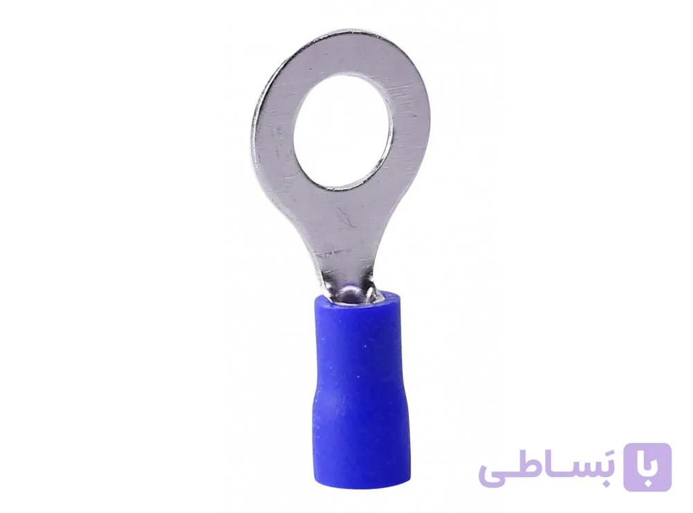 سرسیم گرد روکش دار آبی مدل RV2-5 بسته 100 تایی