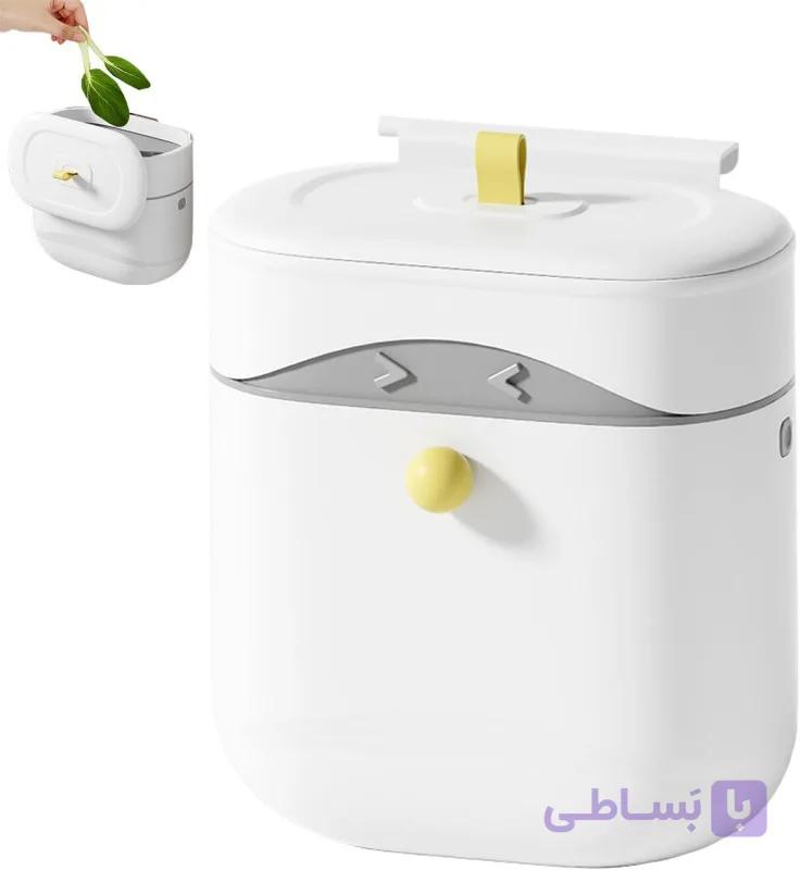 سطل زباله کابینتی درب دار UT12 — تصویر 1