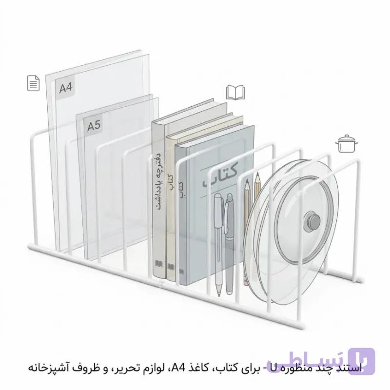 استند همه کاره(ظروف و میز کار) T76 — تصویر 1