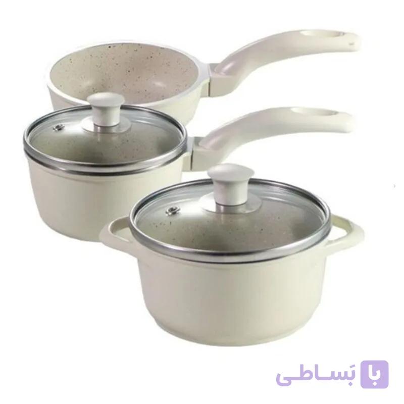 سرویس قابلمه 5 تکه عروس — تصویر 1
