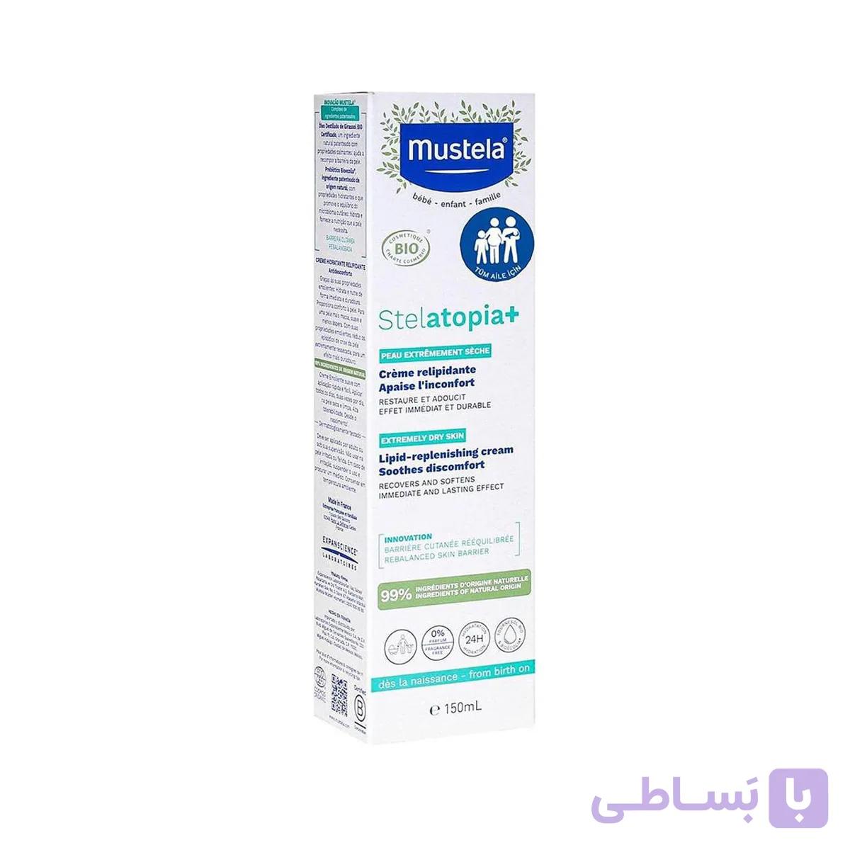 کرم مرطوبکننده 100 میل Stalotopia موستلا | Mustela