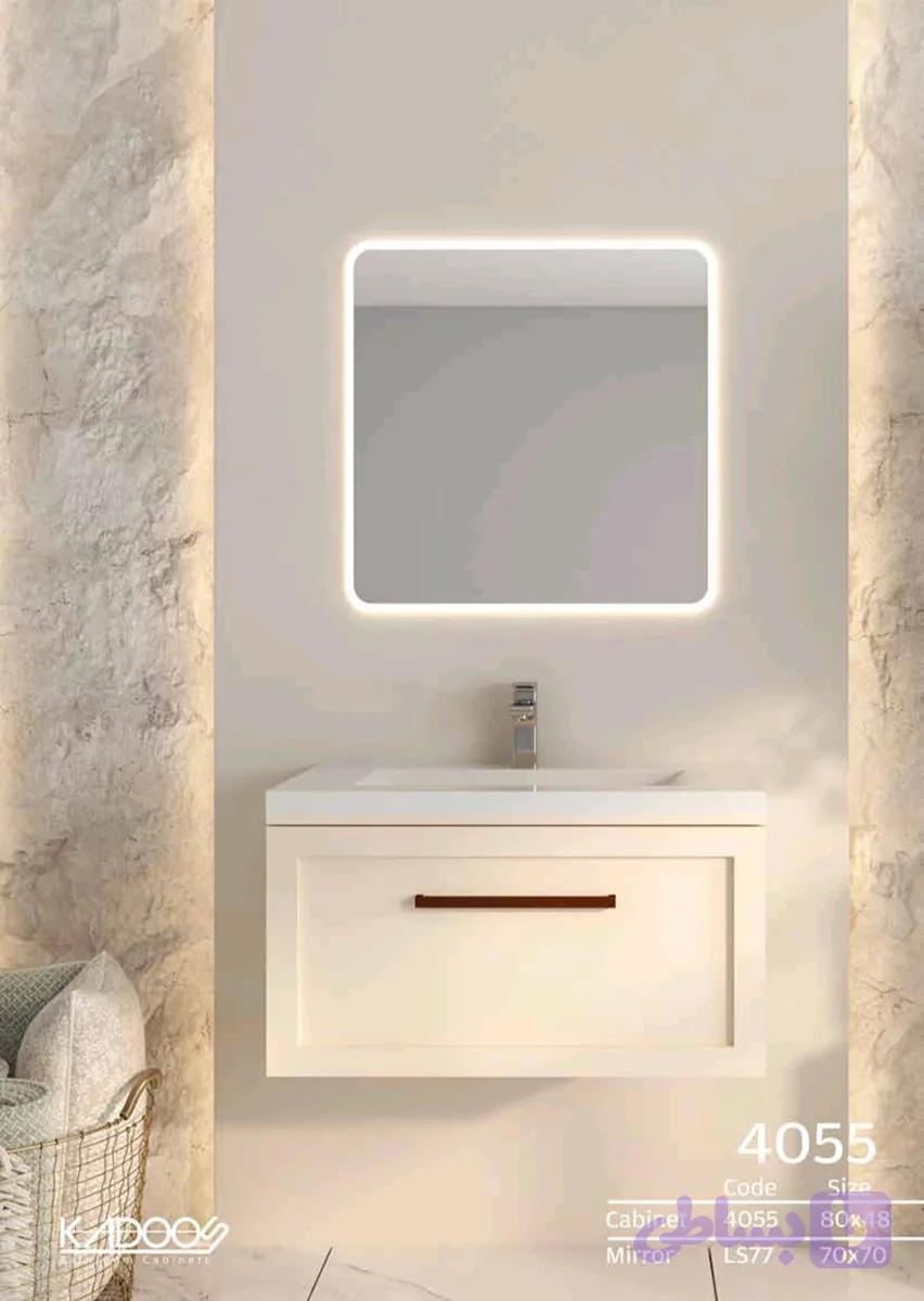 کابینت روشویی کادوس کد 4055